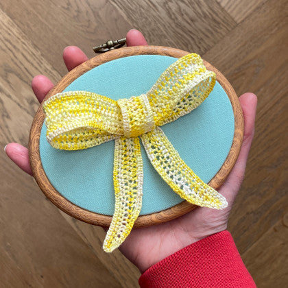 Bow Embroidery Pattern (Digital Download) | wolfratsen