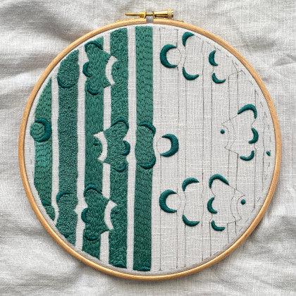 Hidden Fish Embroidery Pattern (Digital Download) | wolfratsen