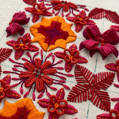 Tiles Embroidery Pattern (Digital Download) | wolfratsen