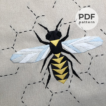 Bee PDF pattern