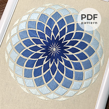 Circle open PDF pattern