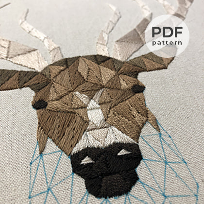 Deer PDF pattern