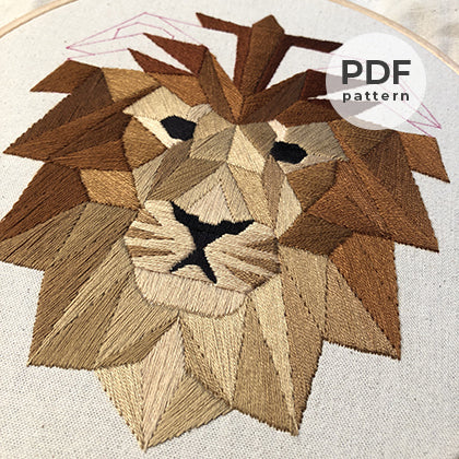 Lion PDF pattern