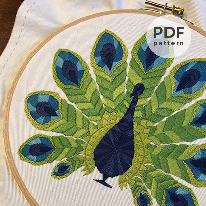 Peacock PDF pattern