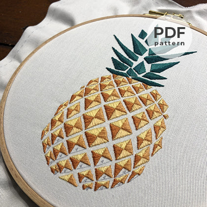 Pineapple PDF pattern